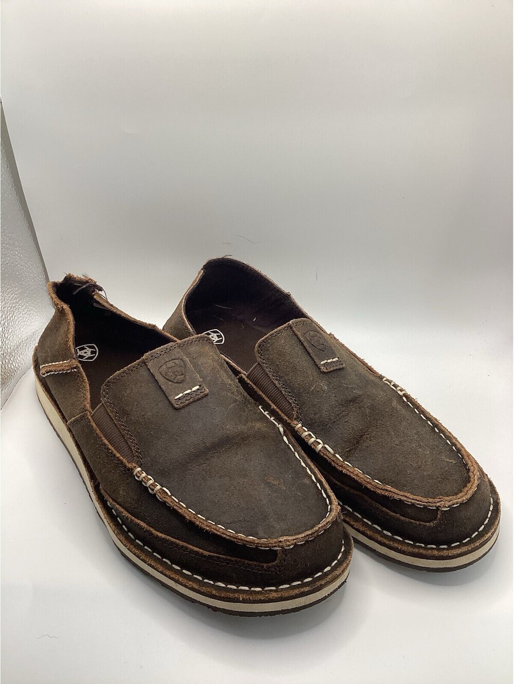 ARIAT Shoes Women Size 9 Cruiser Slip On Loafers Shoe Brown Bomber 10019871